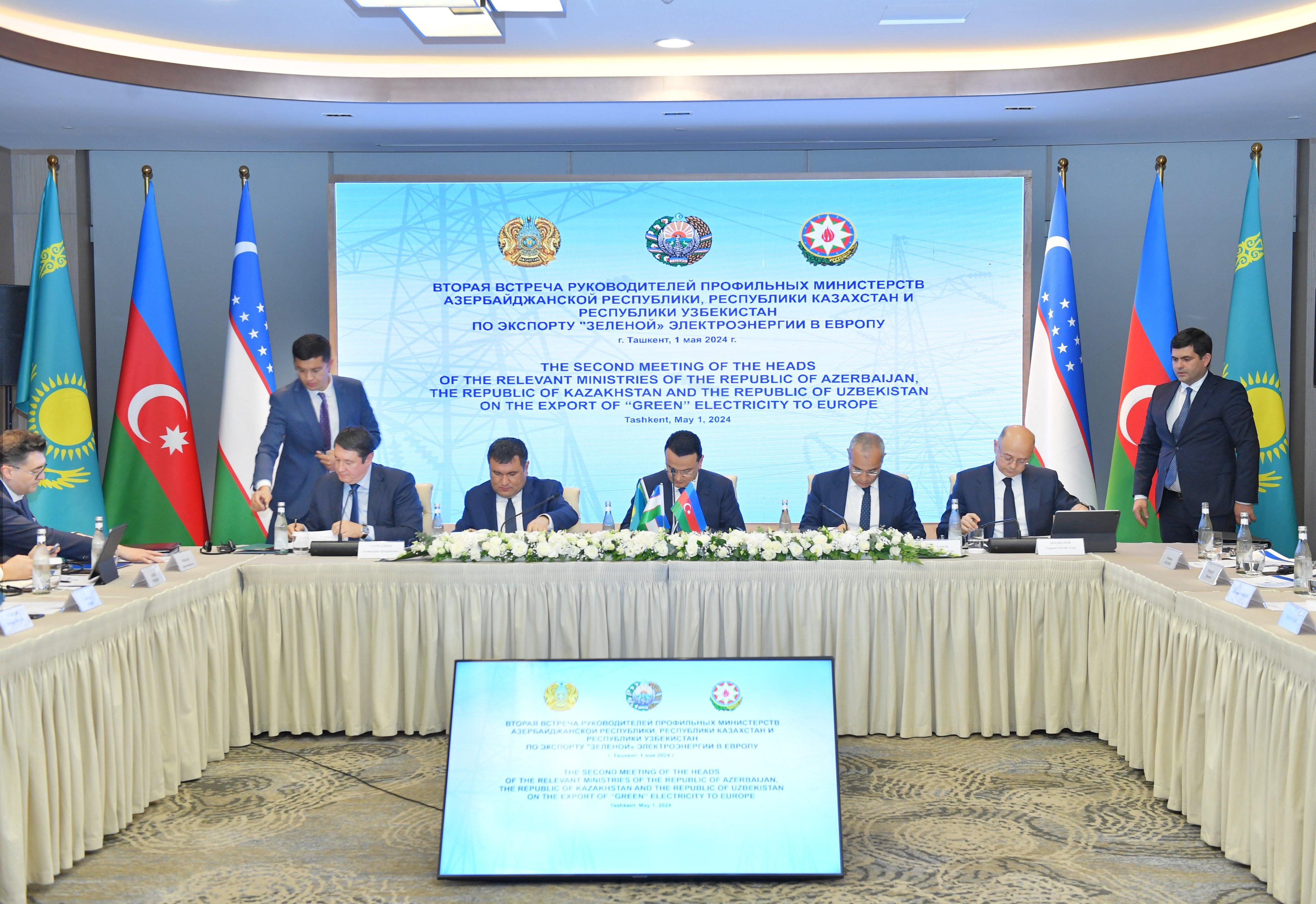 Ադրբեջանը, Ղազախստանն ու Ուզբեկստանը որոշել են միավորել իրենց էներգահամակարգերը