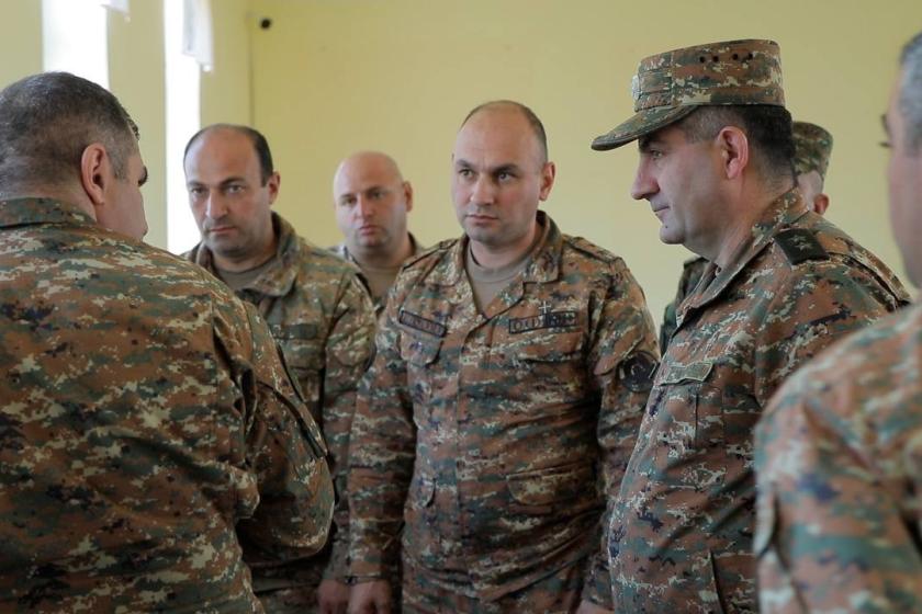 ԳՇ պետ Էդվարդ Ասրյանը հետևել է ռազմավարական հրամանատարաշտաբային զորավարժության հերթական փուլին