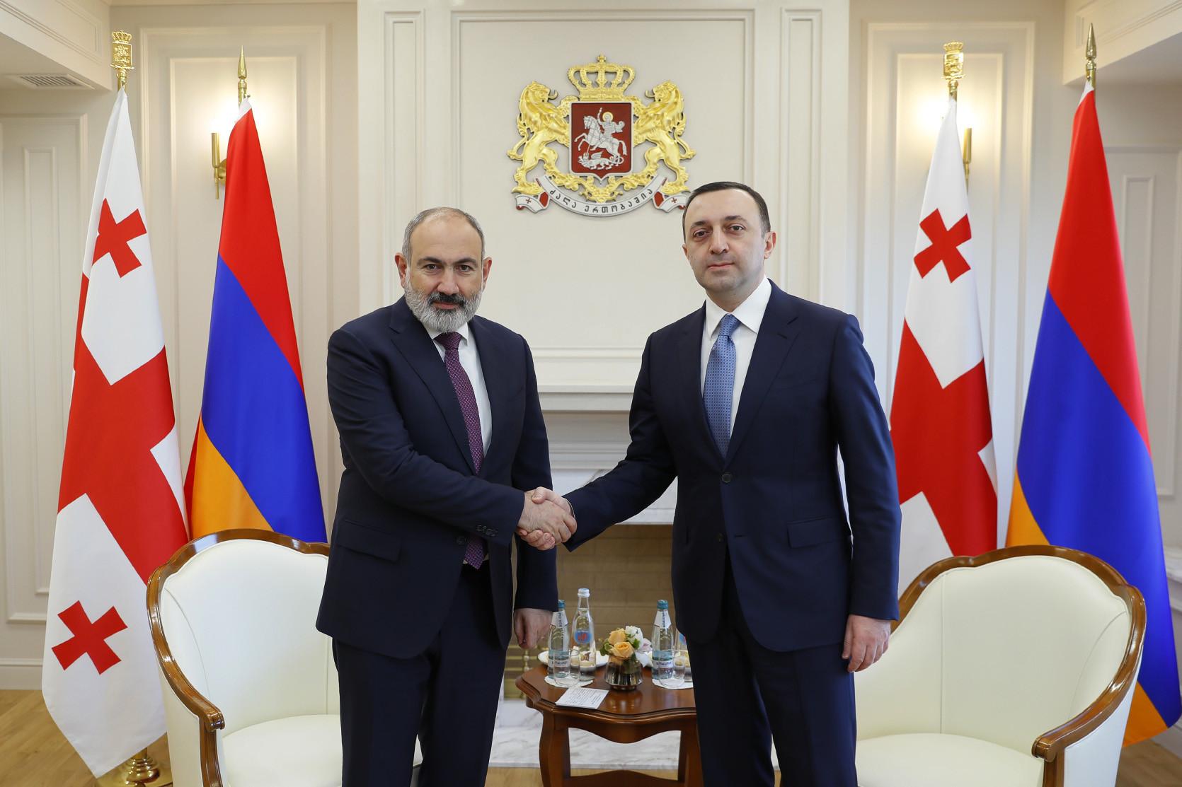 Pashinyan, Georgian Prime Minister Discuss Economic Relations
