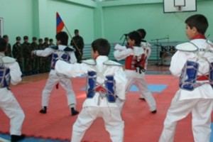 Մարզական գորգ`  Սևանի մարզադպրոցին