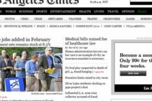 The Los Angeles Times-ի կայքը կդառնա վճարովի