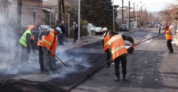 Երևանում կիրականացվեն մինչև 2 մլն քառակուսի մետրի ասֆալտապատման աշխատանքներ