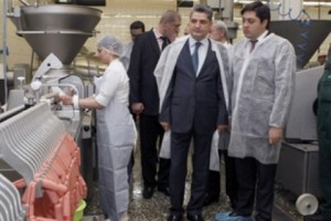 Տիգրան Սարգսյանը՝ մսամթերքի արտադրությամբ զբաղվող ընկերությունում