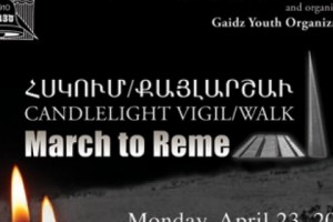 “A Walk to Remember” Genocide Commemoration Event In Pasadena