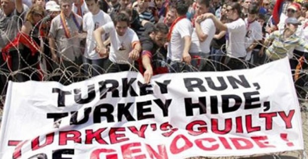 25,000 March on Turkish Embassy in Beirut; Call On Ankara to Recognize Genocide