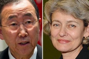 UN Secretary-General, Mr Ban Ki-moon and UNESCO Director-General Ms Irina 
Bokovaon's Message On World Press Freedom Day