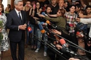 Սերժ Սարգսյան. «Քվեարկել եմ Հայաստանի առաջընթացի համար»