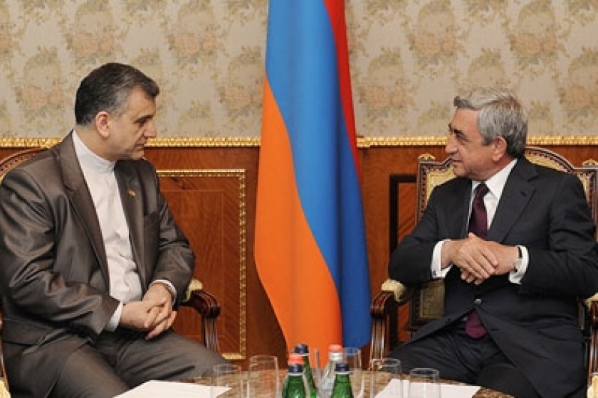 Նախագահն ընդունել է Իրանի դեսպանին