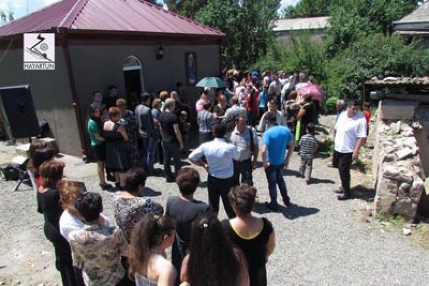 Օծվել է Մառնեուլի շրջանի Կարմիր գյուղի «Սրբոց Ավետարանչաց» նորակառույց մատուռը
