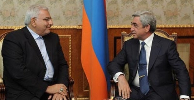 RA President and Iranian VP Meet in Yerevan