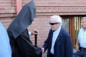 Charles Aznavour Visits Tbilisi on Way to Akhaltskha Concert