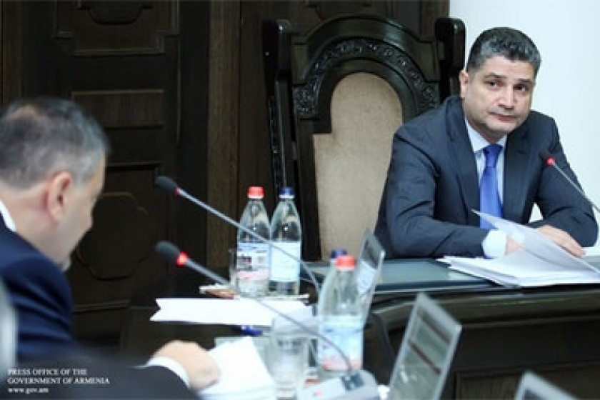 Կառավարությունը հավանություն է տվել 2013թ. պետբյուջեի նախագծին
