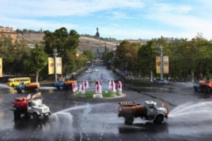 Լվացվել են մայրաքաղաքի բոլոր փողոցները