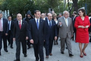 Տարոն Մարգարյանը մասնակցել է Հայ բարերարների ճեմուղու բացմանը
