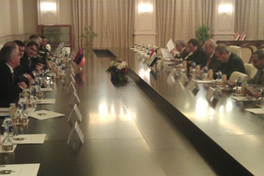 Բաղդադում կայացավ հայ-իրաքյան միջկառավարական հանձնաժողովի անդրանիկ 
նիստը