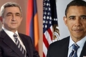 Armenian President Congratulates Obama on Re-election Win