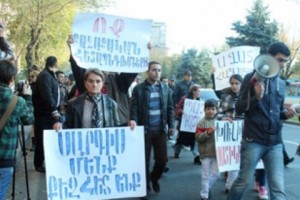 Ազատության քայլերթ՝ ի պաշտպանություն քաղբանտարկյալի (լուսանկարներ)