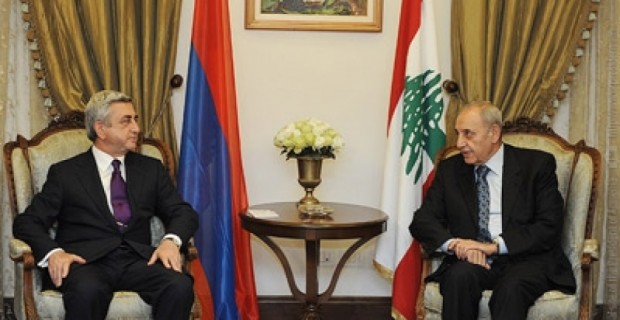 Nabih Berri: “Lebanon is a second home for Armenians”
