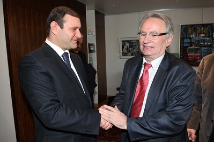 Տարոն Մարգարյանը` Լիոնում
