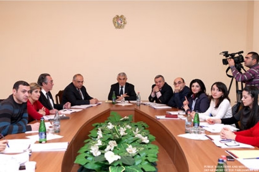 Հանդիպում ԱԺ-ում` հասարակական կազմակերպությունների ներկայացուցիչների հետ