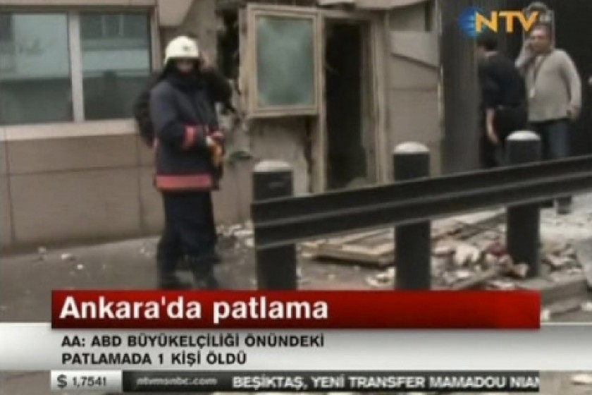 Bomb Blast at U.S. Embassy in Ankara