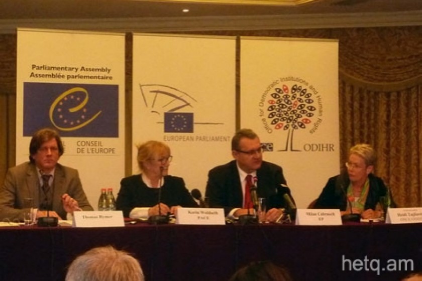 The Report of OSCE/ODIHR, PACE and EP on the Presidential Elections of Armenia