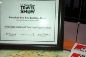 Armenia/Artsakh Take Prize at Los Angeles Travel Show