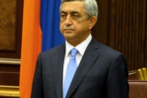 Սերժ Սարգսյանն ընդունել է ՍԴՀԿ ատենապետ Սեդրակ Աճեմյանի գլխավորած 
պատվիրակությանը
