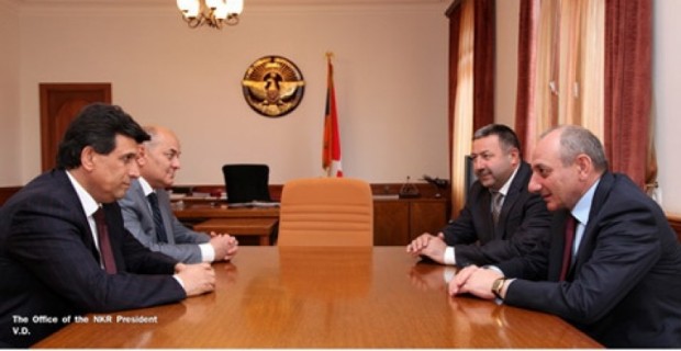 Բակո Սահակյանը հանդիպել է Արմեն Երիցյանին