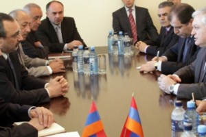 RA Foreign Minister Holds Talks with Artsakh President