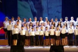 Торжество по случаю тройного майского праздника в городе Тбилиси