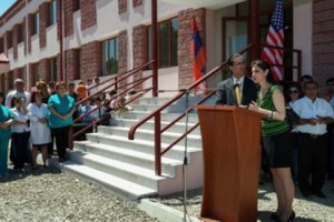 All-Armenian Fund Celebrates Opening of Karmir Shouka Water Network and 
Martouni Hospital in Artsakh