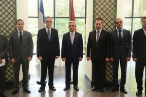 President Sargsyan Visits French Embassy on Eve of Bastille Day