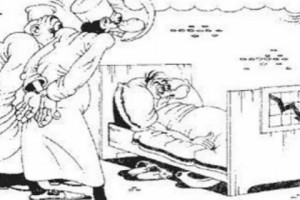 Больной нуждается в уходе врача, и чем быстрее он уйдет, тем лучше