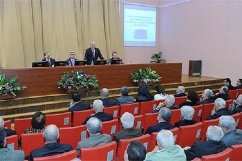 Նախագահ Սարգսյանը մասնակցել է ԳԱԱ հաշվետու ժողովին