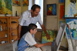 Նկարիչ. «Գյուղատնտեսությամբ ենք զբաղվում, որպեսզի կարողանանք հասցնենք»