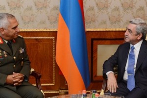 President Sargsyan and Chief of Greece's General Staff Meet in Yerevan