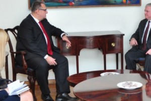 Armenian Foreign Minister Discusses Karabakh with EU Parliamentary Cooperation Delegation 
Head