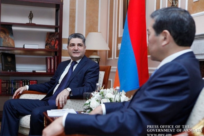 Սանկտ Պետերբուրգում կայացել է Հայաստանի և Ղազախստանի վարչապետերի հանդիպումը