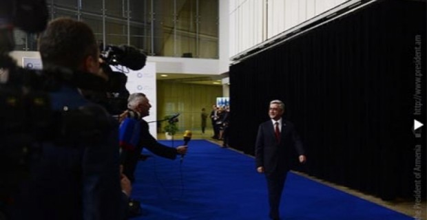 President Sargsyan at Vilnius: ‘We want reforms to continue, but…’
