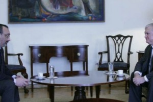 FMs of Armenia and Artsakh Discuss Yesterday's Border Incursion by Azerbaijani Forces