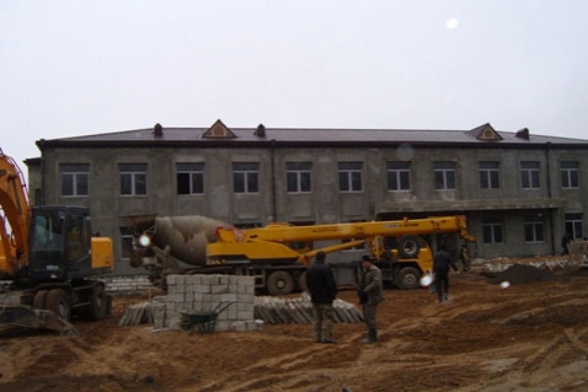 School Construction Project in Artsakh's Chapar Village Nears Completion