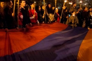 Թբիլիսիում կայացավ ջահերով երթ