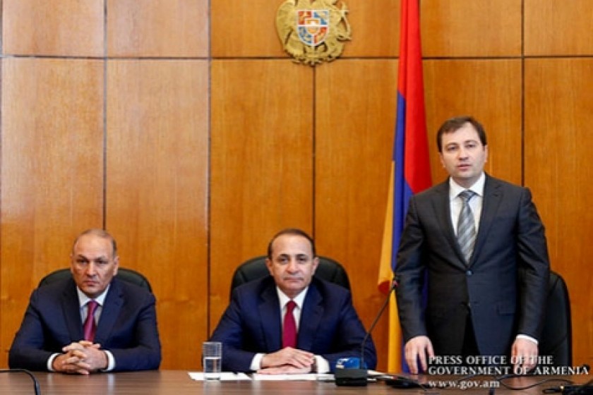 Վարչապետը ֆիննախի աշխատակազմին է ներկայացրել նորանշանակ նախարար Գագիկ Խաչատրյանին