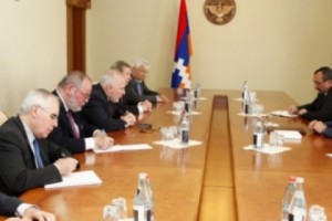 Встреча с сопредседателями Минской группы ОБСЕ
