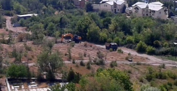 Activists Raise Warning: Bulldozers Removing Last Stand of Trees Surrounding Yerevan