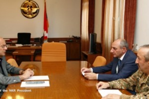 Բակո Սահակյանը հանդիպել է Սեյրան Օհանյանի հետ