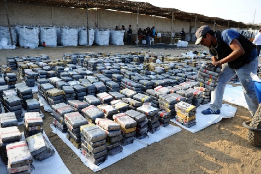 3.5 Tn Peru Cocaine Seizure Tied To Mexicans, Destined For Europe