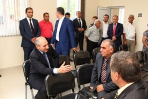 Artsakh President Attends Opening Ceremonies in Nor Seysoulan Village