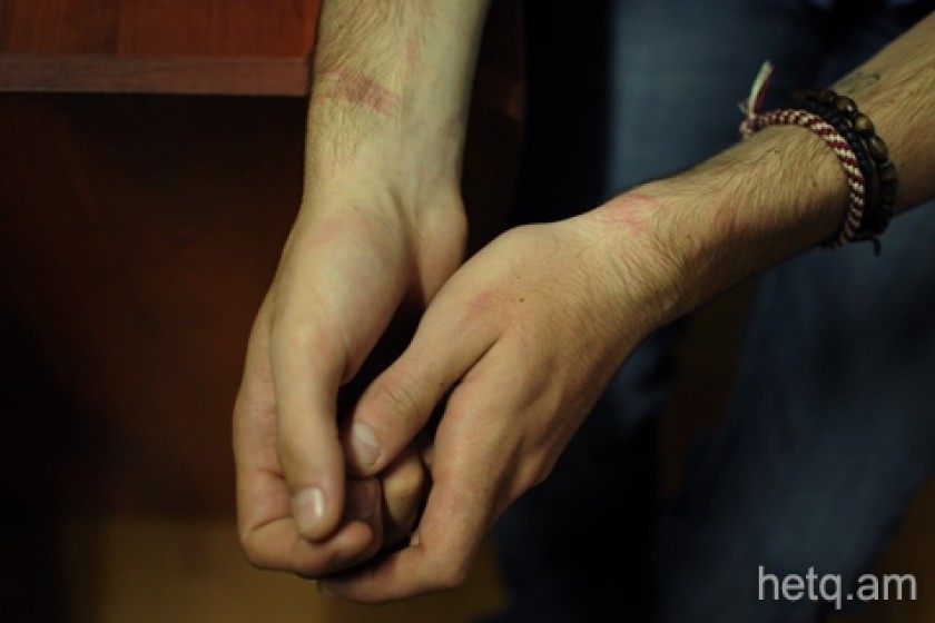 Special Forces Unit "Snatches" Yerevan Street Art Activist for Questioning